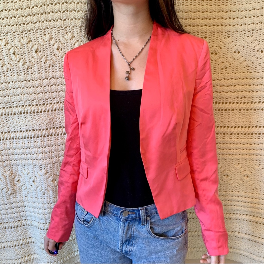 Watermelon Pink Blazer by Bebe 💞